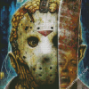 Jason Goes To Hell Scary Character Diamond Paintings