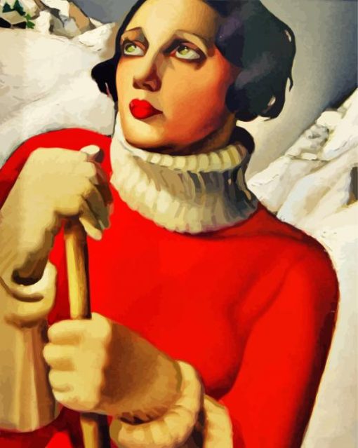 Saint Moritz Tamara De Lempicka diamond painting