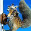 Scrat Ice Age Character Diamond Paintings