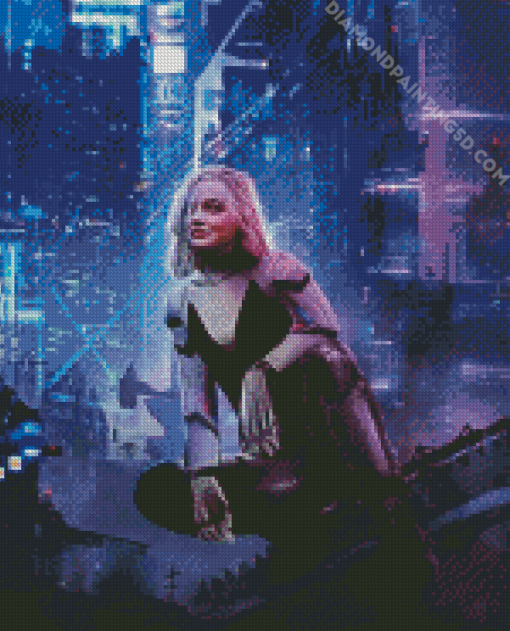 Spider Gwen Emma Stone Diamond Painting