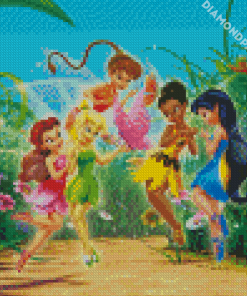 Spring Disney Fairies Diamond Painting