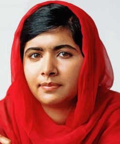 The Activist Malala Yousafzai diamond painting