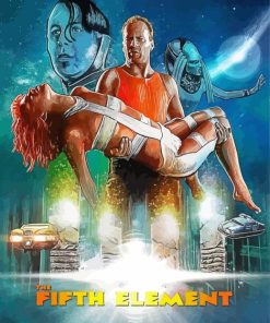 The Fifth Element Movie Poster Diamond Paintings