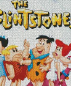 The Flintstones Cartoon diamond painting
