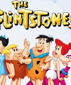 The Flintstones Cartoon diamond painting