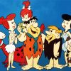 The Flintstones Cartoon Family diamond painting