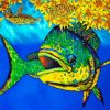 The Mahi Mahi Fish Art diamond painting