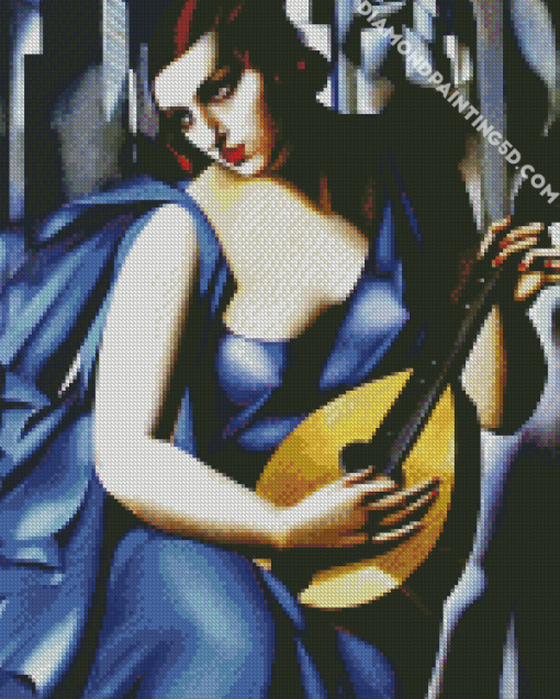 The Musician Tamara De Lempicka diamond painting