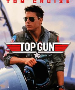 Tom Cruise Top Gun Diamond Paintings