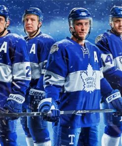 Toronto Maple Leafs Ice Hockey Players diamond painting