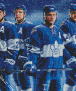 Toronto Maple Leafs Ice Hockey Players diamond painting