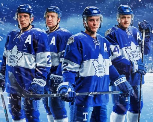 Toronto Maple Leafs Ice Hockey Players diamond painting