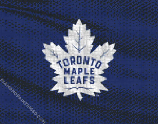 Toronto Maple Leafs Logo diamond painting