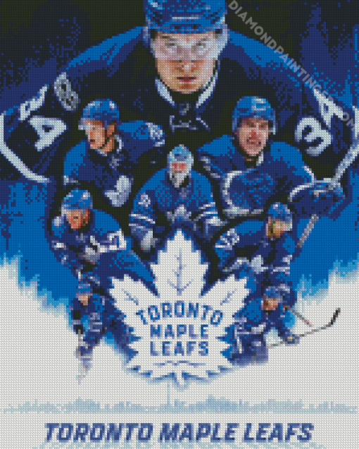 Toronto Maple Leafs Players diamond painting