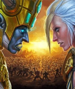 World Of Warcraft Battle For Azeroth Diamond Paintings