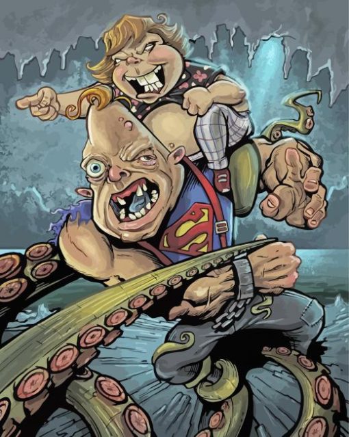 Aesthetic Chunk And Sloth The Goonies Diamond Paintings