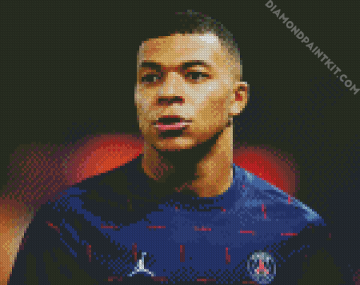 Kylian Mbappe Diamond Paintings