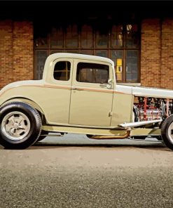 Beige 32 Ford Coupe Diamond Paintings