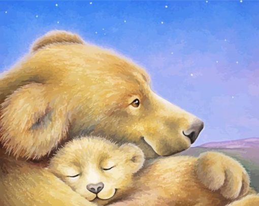 Brown Bears Diamond Paintings