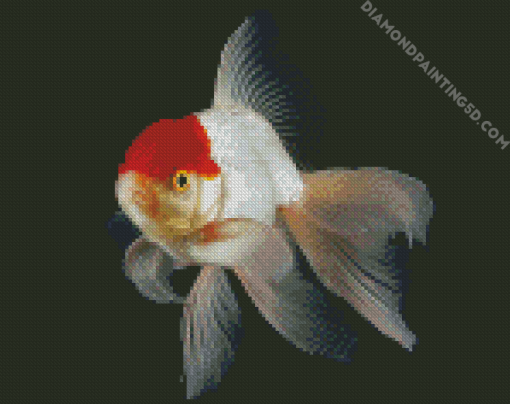 Cap White Fish Diamond Painting