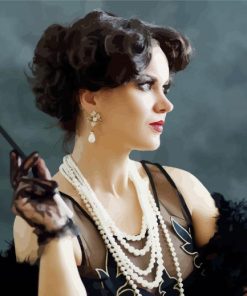 Classy Flapper Lady diamond painting