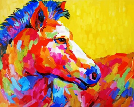 Colorful Horse Art Diamond Paintings