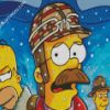 Flanders And The simpsons diamond painting