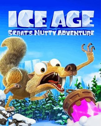 Ice Age Scrats Nutty Adventure Diamond Paintings