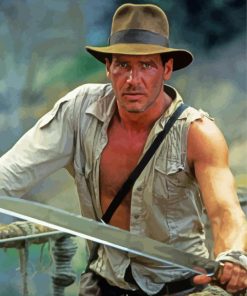 Indiana Jones Actor Diamond Paintings