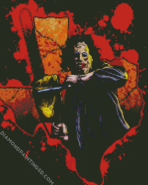 Leatherface Jackson diamond painting