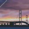 Mackinac Bridge Michigan diamond painting