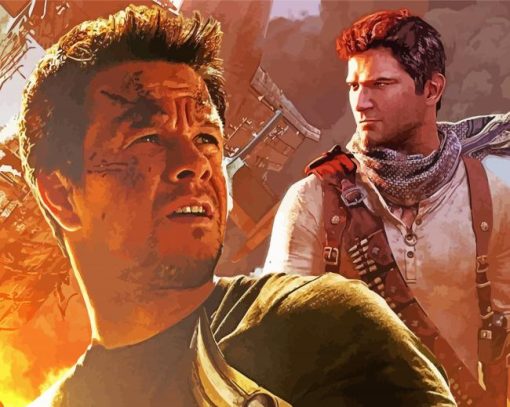 Mark Wahlberg Uncharted Diamond Paintings