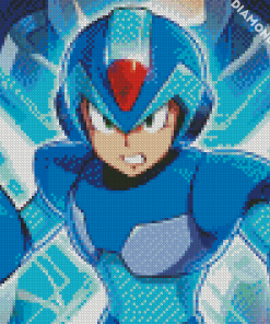 Mega Man Diamond Painting