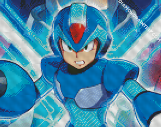 Mega Man Diamond Painting