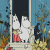 Moomins Cartoon Diamond Paintings