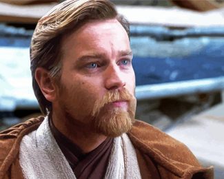Obi Wan Kenobi Character Diamond Paintings