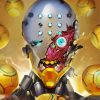 Overwatch Video Game Zenyatta Diamond Paintings