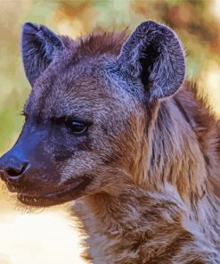 Spotted Hyena Face Diamond Paintings