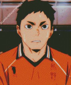 Volleyball Player Daichi Sawamura Anime diamond painting