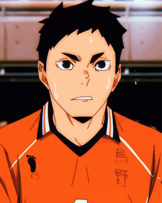 Daichi Haikyuu Anime Diamond Painting 