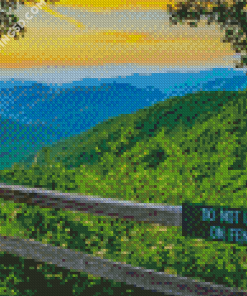 Appalachian Mountains Landscape Diamond Paintings
