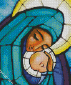 Blessed Mother Diamond Paintings