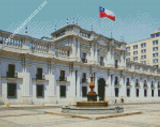 La Moneda Palace Santiago Chile Diamond Paintings