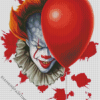 Penny Wise And The Creepy Clown Diamond Paintings