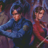 Resident Evil Characters Diamond Paintings
