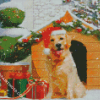 Aesthetic Dog Christmas Diamond Paintings
