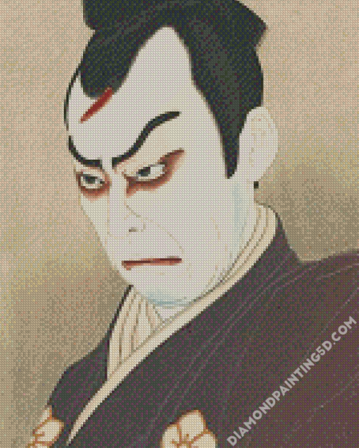 Mad Man Japanese Kabuki Diamond Paintings