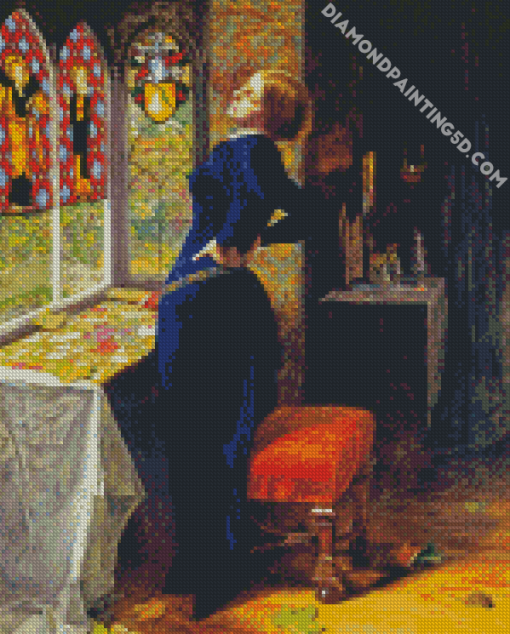 John Everett Millais Mariana Diamond Paintings