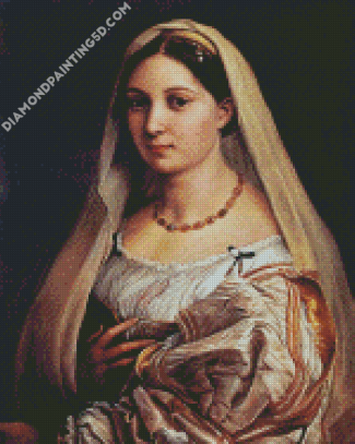 Raffaello Sanzio Woman With A Veil Diamond Paintings