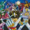 Saint Seiya Manga Anime Diamond Paintings